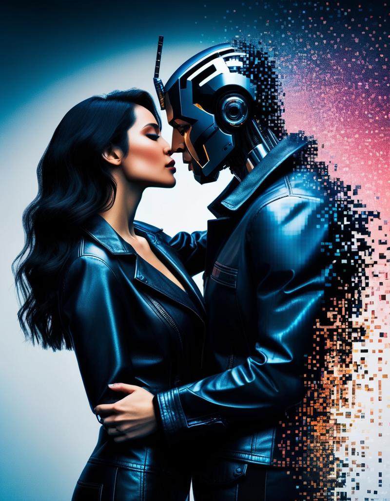 00043-_lora_Aether_Pixel_v1_SDXL_LoRA_1_ photo of a robot man dissolving into pixels kissing a robot woman dissolving into pixels, cin.png